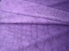 rayon polyester burn out  knitting fabric for T-shirt