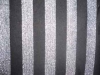 rayon stripe single jersey with metallic