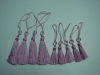 rayon tassel with twisted cord