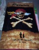 reactive printed beach towel