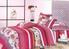 reactive printed bed linen