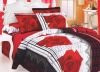 reactive printed bedding set