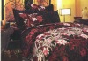 reactive printed bedding set