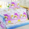 reactive printed children and kids cartoon bedding set