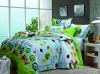 reactive printed cotton bedding set/fabric