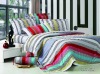 reactive printed cotton bedding set/fabric