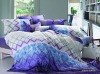 reactive printed cotton bedding set/fabric