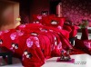 reactive printed cotton bedding set/fabric