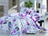 reactive printed cotton bedding set/fabric