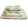 reactive printing 100% cotton towel set