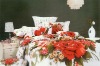 reactive printing bedding fabric/100%cotton bedding set fabric