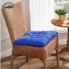 recycle cotton dark blue soft seat cushion
