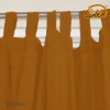 recycle cotton yarn dyed brown curtain