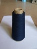 recycled dyed polyester ring spun yarn