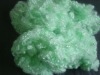 recycled green hollow conjugated polyester staple fibers