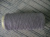 recycled grey melang glove yarn