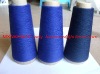 recycled polyester dope dyed yarn polyester spun yarn