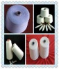 recycled polyester spun yarn for weaving