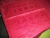 red 100% cotton jacquard table napkin