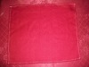 red 100% cotton jacquard table napkin