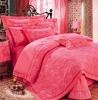 red bedding set