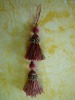 red color tieback tassel for curtain accessory