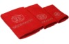 red color towel set