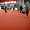 red commercial carpet runners (underlay) for events
