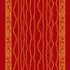 red corridor woollen Axminster Carpet