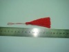 red decorative tassel