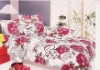 red flower bedding set