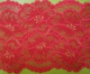 red lace fabric