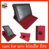 red leather case for kindle fire