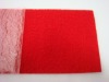 red plain exhibition carpet with 450g