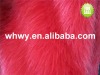 red plush fur