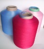 red --polyester covered spandex yarn