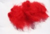 red polyester fiber