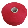 red recycled cotton sock yarn