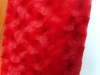 red rose coral fleece fabric blanket