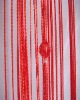 red string curtain