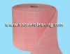 red wavy spunlace nonwoven fabric