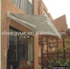 retractable arm canopy awning