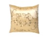 ribbon embroidery cushion