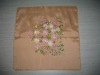 ribbon embroidery cushion cover