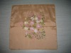 ribbon embroidery cushion cover