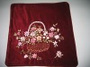 ribbon embroidery cushion cover