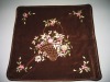 ribbon embroidery cushion cover