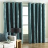 rod pocked drapery panel curtain