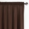 rod pocked drapes panel roman blinds