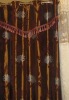 rod pocket taffeta ready-made curtain